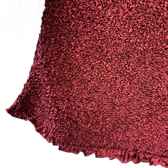 Toffee & Apple Burgundy Textured Knit Jacket Size Large NWT - Picture 6 of 9